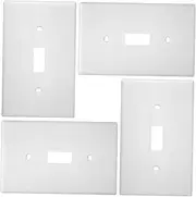 ARTIBETTER Wall Plate Cover Surge Protection Power Board Easy Install Plastic Switch Plate Cover