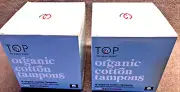 Organic Cotton Tampons Regular 6 Boxes 96 ct by The Organic Project