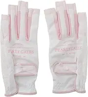 PEARLY GATES(パーリーゲイツ) Parly Gates 053-5185204 Women's Ambidextrous Nail Through Gloves (Sweat Absorbent, Quick Drying, Moisture Wicking and Cooling Function), Golf, Synthetic Leather