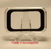 3 AIR-TITE Direct Fit Capsule Holder for 1/2oz Silver Bar Acrylic Case Airtite