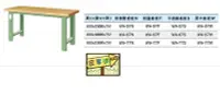 在飛比找Yahoo!奇摩拍賣優惠-[家事達]台灣 TANKO-WA-57N 重量型工作桌 -耐