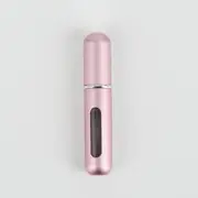 2Pcs Mini Perfume Atomizer Bottle 8ml Empty Small Spray Bottle for Travel Matte Pink