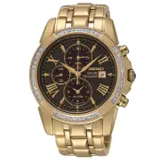 Seiko Le Grand Sport Solar Mens Chrono Watch SSC314P-9