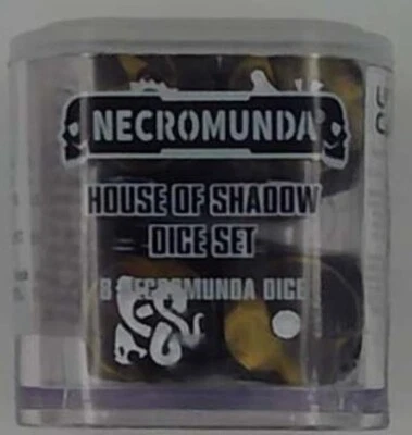 NECROMUNDA: Necromunda HOUSE OF SHADOW Dice Set (CIT 300-30)