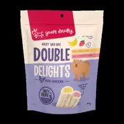 Yours Droolly Double Delights Milky Mix Ups Dog Treats