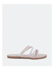 [Novo Shoes] Starry Slides in Nude