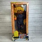 Vintage Holiday Creations Halloween Scarecrow Animated Illuminated 1993 Tested