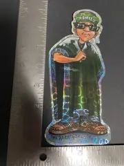 MR RAZA - HOMIES LARGE Sticker 1998 David Gonzales Lowrider Prismatic RARE