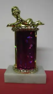 BABY SHOWER NEWBORN BIRTH ANNOUCEMENT contest awards FIRST TROPHY CRY big BABY