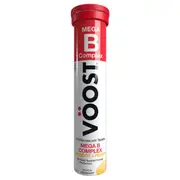 Vöost Mega B Complex Apricot + Peach 20 Tablets