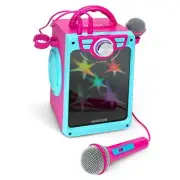 Karaoke Machine for Kids | Karoke Set with 2 Microphones | Bluetooth/AUX/USB