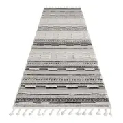 Alvine Pillar Grey Runner Rug