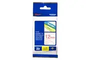 Brother TZe-232 label-making tape Red on White