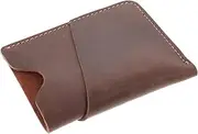 [TINEASUR] Card Case Wallet Men Minimalist Credit Card Holder Small Organizer Cow Hide Money Organizer Stylish for Men