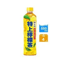 在飛比找momo購物網優惠-【御茶園】特上檸檬茶550mlx4入