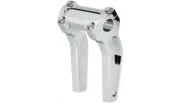 Thrashin' OG Risers 6.5" Chrome Aluminum Pair Top Clamp 1" Harley Softail 18-21