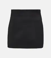 [Wardrobe.NYC] Wardrobe.NYC Wool miniskirt UK 10 black