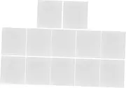 Cabilock 12Pcs Transparent Drawing Mat for Printing Pen Clear Craft Mat for Accurate Tracing and Copying for Art and Educational Projects