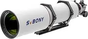 [SVBONY] SV550 APO Telescope, 122mm F7 Triplet Apochromatic Refractor Telescope, Telescope for Adults with 300mm Versatile V-Style Dovetail for Astrophotography and Visual with Bag