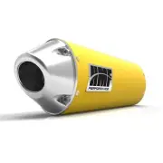 HMF Racing Yellow Performance Slip On Exhaust For Can-Am Spyder RS 2013-14