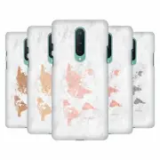 NATURE MAGICK ROSE GOLD WORLD MAP ON MARBLE BACK CASE FOR ONEPLUS ASUS AMAZON