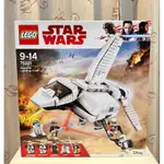 LEGO 樂高 75221 星際大戰 2018年 IMPERIAL LANDING CRAF帝國登陸艇 全新未拆～