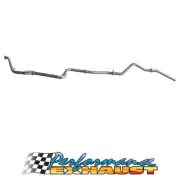 RXD 3" Exhaust for Nissan Navara D40 2.5L YD25DDTi (07-15) Pipe