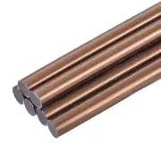 Mini Hot Glue Sticks for Glue Gun 0.28-inch x 4-inch Bronze Red Gold 6pcs