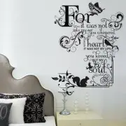 Wall Stickers custom it was not into ear you whispered vinyl decal decor Nursery