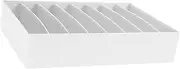 Box Mobile Phone Management Storage Box Multipurpose Desktop Cable Organizer White Cord Hider for Power Strips Desk Floor User Friendly Design for Tidy Workspaces