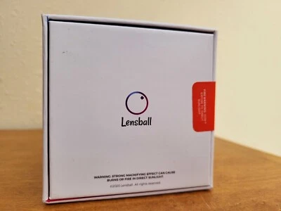 NEW Original Lensball Photography Effects Lens Crystal Ball Sphere Orb NIB
