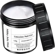 Women Manicure Gel - Nail Extension Gel | 150g Quick Drying s, Home Salon Nail Supplies, Semi-Permanent UV LED Extension Glue, Nails Art Design Extensions Gels For Home Salon Girls Women