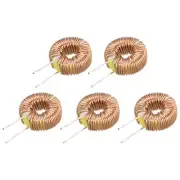 Toroid Inductance Copper Coil Magnetic Inductor 100uH 3A for DIY Pack of 5