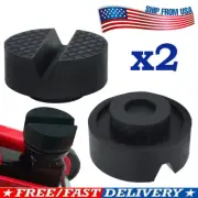 Jack Rubber Pad with Slot for Hydraulic Ramp Jack Trolley Jacking Pad Adapter