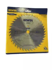 Irwin 11140 Steel Circular Saw Blade 7 1/4” 40T General Purpose