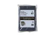 25 Pcs X 82L Black Garbage Binliners Ldpe Heavy Duty Bin Liners All Purpose Bags