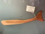 Handcrafted Cherry Wood Whale Tail Spatula – 13” – K & K Porter