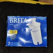 NEW & SEALED Brita Standard Replacement Filter 3 Filters Included