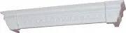 TSI Prime CB4342 Hawthorne White 42" Cornice Board (CASE OF 4)-BUY 4 AND SAVE