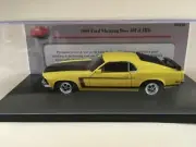 1/43 TRAX TRR91D 1969 Ford Mustang Boss 302 (LHD) – Yellow.