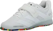 [adidas] Unisex Adipower Weightlifting 3 Sneaker, White/White/Black, 14 US Men