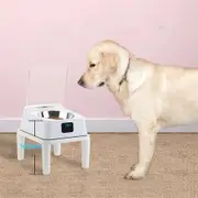 Automatic Smart Cat Feeder Bowl Sensitive Open Cover Pet Feeder IR Induction for Pet with a 168mm Holder