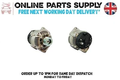 Alternator For Renault Clio 1.9 Diesel 1999 to 2005 120Amp