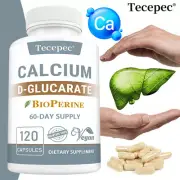 CALCIUM D-GLUCARATE BIOPERINE 30-DAY SUPPLY capsules Balanced healthy