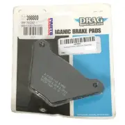 HARLEY DAVIDSON BACK REST PAD 24/2 DRAG SPECIALTIES OEM NEW 398800