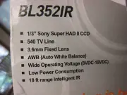 Brand New Digital Watchdog BL352IR Security Camera CCD 3.6MM