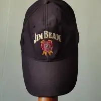 在飛比找Yahoo!奇摩拍賣優惠-金賓刺繡logo標誌老帽 Jim Beam vintage 