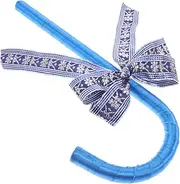 Christmas Cane Decoration with Bow Friendly Costume Prop Dance Cane for Festive Photo Prop for Christmas and Carnival Parties Blue