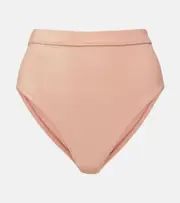 [Zimmermann] Zimmermann Everley lamé bikini bottoms AU 12 pink