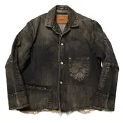 [doublet] Used Finish Denim Jacket